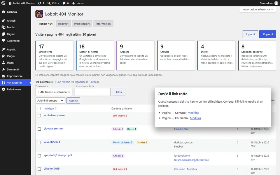 Preview of Lobbit 404 Monitor
