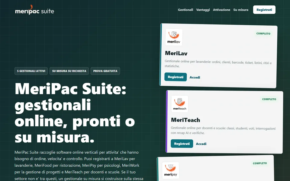 Preview of MeriPac Suite