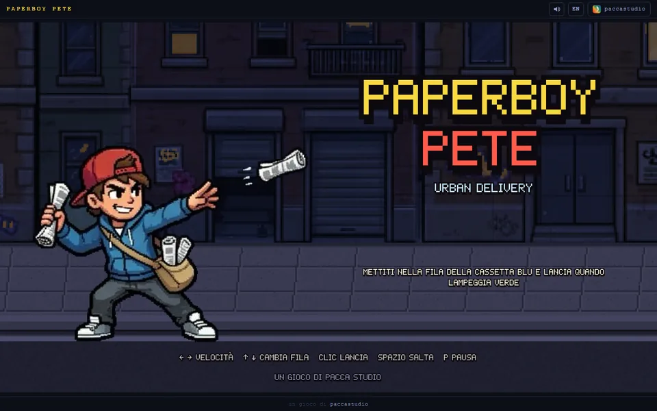 Preview of Paperboy Pete