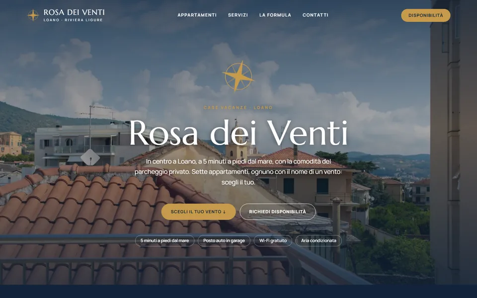 Preview of Rosa dei Venti, case vacanze a Loano